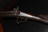 Well worn French pinfire double barreled shotgun - 4 of 12