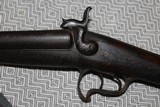Well worn French pinfire double barreled shotgun - 6 of 12