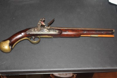 British flintlock sea service pistol ca 1803