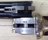 Arrietta 12 SxS 7 pin hand-detachable locks, full coverage engraving - 5 of 8