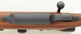 Left hand Biesen custom .338 Winchester Magnum made for family member, integral brake, highly refined, tremendous wood, provenance, 98%, layaway - 8 of 15
