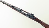 Jeffery 8x57, Mauser 98, full stock, banded, scalloped, exhibition Turkish, 6.6 pounds, fair bore, restored to 95%, layaway - 3 of 15