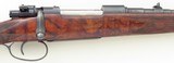 Jeffery 8x57, Mauser 98, full stock, banded, scalloped, exhibition Turkish, 6.6 pounds, fair bore, restored to 95%, layaway - 6 of 15
