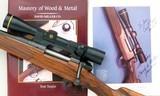 Left hand David Miller & Curt Crum custom 6mm Remington, gunwriter and book provenance, refined Model 700, 98%, layaway