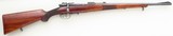 Mauser 8x57 carbine, unusual stock configuration, 20-inch, double set triggers, horn, great bore, layaway - 1 of 15