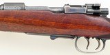 Mauser 8x57 carbine, unusual stock configuration, 20-inch, double set triggers, horn, great bore, layaway - 5 of 15