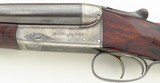 Rigby .450 NE, 1906, Class C, 28-inch, long forend, engraved, 14.7 LOP, proven accuracy, strong condition, cased, strong bores, layaway - 7 of 15