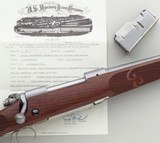 Winchester Custom Shop prototype Stainless Featherweight detachable box magazine .270 Winchester, employee collection, provenance, unfired, layaway - 1 of 12