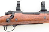 Custom Winchester pre-64 70 .375 H&H Magnum, 25-inch, QR mounts, AAA claro, express sights, 99 percent, layaway - 5 of 14