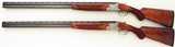 Browning Superposed B25 D6G 20 gauge pair, 1999, 30-inch, Perfido, Teague chokes, 13.5 LOP, 98%, cased, layaway - 2 of 15