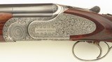 Anderson Wheeler 20 gauge, 30-inch, 3-inch, choke tubes, side plates, AAA walnut, engraved, 6.6 pounds, 14.1 LOP, 99%, case, layaway - 7 of 15