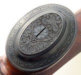John Warren & Winston Churchill engraved Winchester Model 12 12 gauge, 2x signed, 14.0 LOP, 98 percent, layaway - 9 of 14