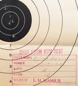 Colt Woodsman .22 lr, 4.5-inch, 118160, factory box & target, great bore, 85 percent, layaway - 12 of 12