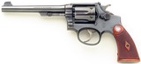 Smith & Wesson Outdoorsman 22 LR, 1931, early serial, long action hammer, five screw, great bore, 80%, layaway - 2 of 13