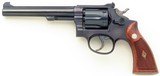 Smith & Wesson K-22 Masterpiece (pre-17) .22 LR, superb bore, 98%, box, 5 screw, layaway - 2 of 15