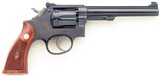 Smith & Wesson K-22 Masterpiece (pre-17) .22 LR, superb bore, 98%, box, 5 screw, layaway - 3 of 15