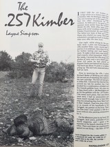 Kimber of Oregon 84 .257 Kimber, prototype, 1985, solid provenance, 95 percent, box, dies, layaway - 11 of 15