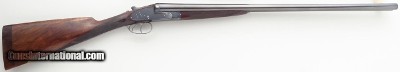 Merkel 126 12 gauge, 1934, 7-pin detachable sidelocks, ejectors, 2.5-inch, funeral, 6.6 pounds, tight, 85%, cased, layaway