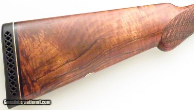 Webley / Lebeau Courally 12, 2.75, 27.5 C/M, 15.2 LOP, restored metal, new wood - Image 9 of 13