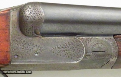 Webley / Lebeau Courally 12, 2.75, 27.5 C/M, 15.2 LOP, restored metal, new wood - Image 5 of 13