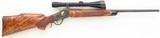 Custom Winchester 1885 High Wall .222 Rem. Mag., Brownell, Jaeger gold relief, outstanding wood, superb condition, layaway - 1 of 15