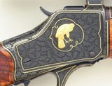 Custom Winchester 1885 High Wall .222 Rem. Mag., Brownell, Jaeger gold relief, outstanding wood, superb condition, layaway - 5 of 15