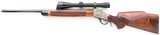 Custom Winchester 1885 .222 Remington, Al Biesen stock, Jaeger full coverage engraving, over 95 percent, layaway - 2 of 15