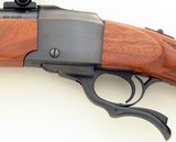 Ruger No. 1 .220 Swift, 26-inch heavy tapered barrel, ring mounts, 2014, 99 percent - 6 of 9