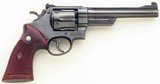 Smith & Wesson .38/44 Outdoorsman (pre-23) .38 Special, 1955, five screw, 6.5, Coke, provenance, Roy Huntington collection - 1 of 12