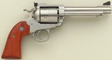 Ruger Blackhawk Bisley stainless steel .45 Colt, 2002, 5.5-inch, Bob Munden tune, Hamilton Bowen sight, 98 percent - 1 of 10