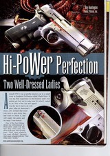 Outstanding pair of custom Browning Hi-Power 9mm pistols by Terry Tussey, American Handgunner cover, Roy Huntington collection, layaway - 10 of 15