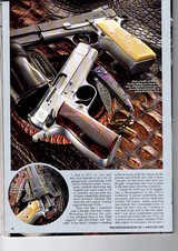 Outstanding pair of custom Browning Hi-Power 9mm pistols by Terry Tussey, American Handgunner cover, Roy Huntington collection, layaway - 12 of 15