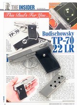 Norton / Budischowsky TP-70 .22 LR, early serial 329, featured in American Handgunner, Roy Huntington collection, layaway - 1 of 13