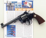 Colt Officers Model Heavy Barrel .38 Special, 1937, very accurate, included in American Handgunner article, layaway, Roy Huntington collection - 1 of 15