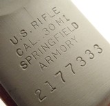 Springfield Armory M1-D Garand .30-06, M1 sniper, Anniston, CMP 1996, M-84, box, papers, unfired, layaway - 10 of 15