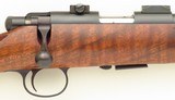 Cooper 57-M .22 LR, Montana, rust blue, AA-grade claro, mounts, 97 percent, layaway - 5 of 10