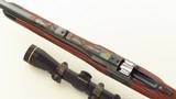 Dakota Model 10 .257 Roberts, engraved, color case, quarter rib, banded, Leupold, Talley, 6.6 pounds, 14.0 LOP, ammo, likely unfired, layaway - 3 of 15