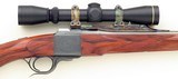 Dakota Model 10 .257 Roberts, engraved, color case, quarter rib, banded, Leupold, Talley, 6.6 pounds, 14.0 LOP, ammo, likely unfired, layaway - 5 of 15