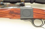 Dakota Model 10 .257 Roberts, engraved, color case, quarter rib, banded, Leupold, Talley, 6.6 pounds, 14.0 LOP, ammo, likely unfired, layaway - 7 of 15