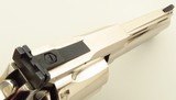 Colt Python .357 Magnum, nickel, 4-inch, 1976, 95 percent, layaway - 3 of 8