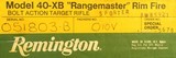Remington 40-XB .22 LR repeater, unfired, box, pristine, layaway - 15 of 15