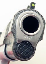 Tussey custom Caspian Damascus 1911 .45 ACP, 2006, gunwriter build, Wells Made holster, 99 percent, layaway - 6 of 9