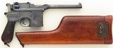 Mauser Broomhandle 1896 7.63, 132522 (8x), 50/1000, solid stock, layaway - 1 of 15