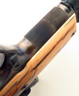 Republic Forge General .45 ACP, early Perryton example, owner's pistol, gunwriter provenance, color case, Jarvis, Trijicon, ivory, layaway - 8 of 9