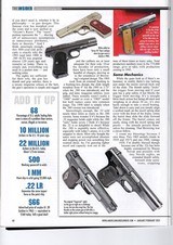 Novak custom Colt 1903 .32 ACP, made for a gunwriter and featured in American Handgunner, push-button mag. release, Spegel grips, provenance, layaway - 10 of 10