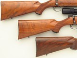 Kimber of Oregon Model 82 SuperAmerica matching-serial trio .22 LR, .22 Magnum & .22 Hornet, AAA claro, Leupold, Talley, 99 percent overall, layaway - 8 of 9
