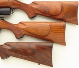 Kimber of Oregon Model 82 SuperAmerica matching-serial trio .22 LR, .22 Magnum & .22 Hornet, AAA claro, Leupold, Talley, 99 percent overall, layaway - 9 of 9