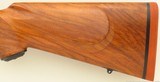 Kimber of Oregon Model 89 .300 Winchester Magnum, special features, quarter rib, jeweled, checkered knob, AA walnut, Leupold, Talley, 90%, layaway - 9 of 11