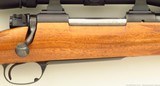 Kimber of Oregon Model 89 .300 Winchester Magnum, special features, quarter rib, jeweled, checkered knob, AA walnut, Leupold, Talley, 90%, layaway - 5 of 11