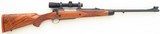 Kimber of Oregon Model 89 African .416 Rigby Magnum, banded, moon, quarter rib, drop box (4+1), AA English, crossbolts, Leupold, Talley, 97%, layaway